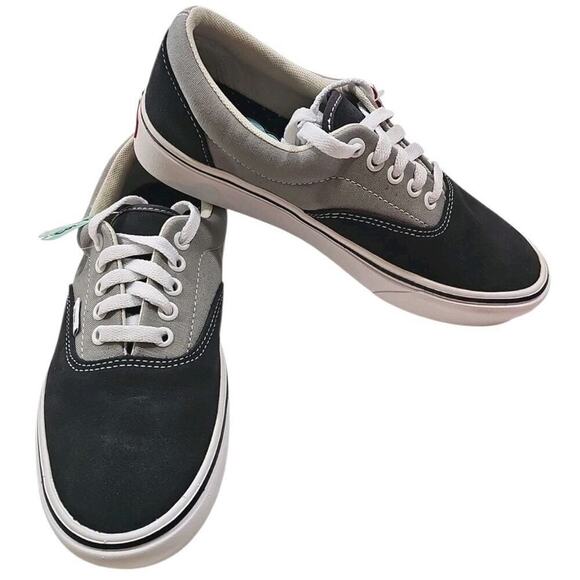 Vans~Woman 8 Mens 6.5~ComfyCush Era Suede/Canvas Asphaltdrzl Black/Gray Sneakers main image 14